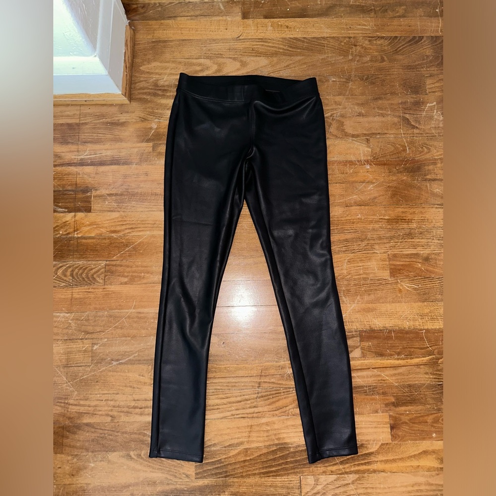 Express faux leather leggings